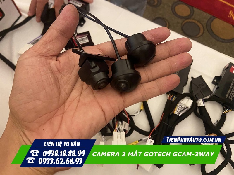 Các mắt camera của Gotech GCAM-3WAY