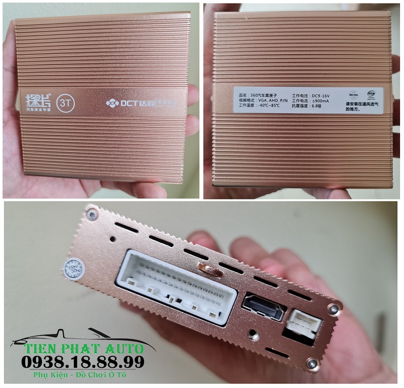 Camera 360 DCT bản T3 Pro được trang bị thêm cổng HDMI