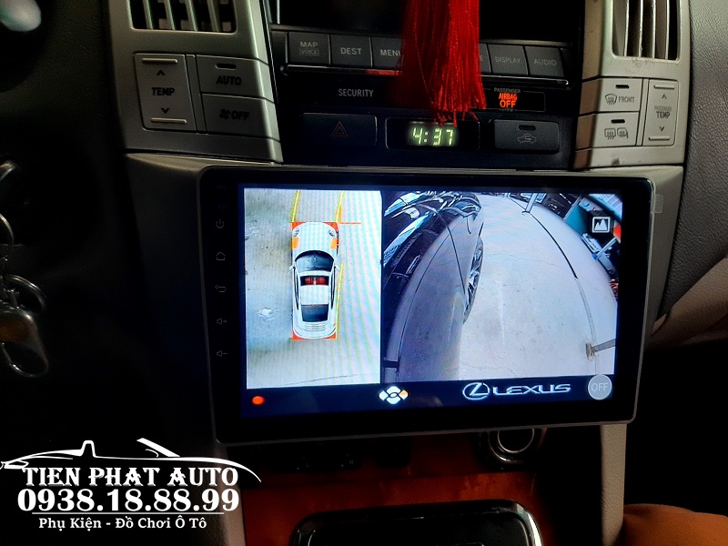 Camera 360 độ lắp cho Lexus RX350 2006 - 2009