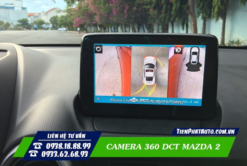 Khi lắp camera 360 trên màn zin cần phải dùng thêm bộ Canbus