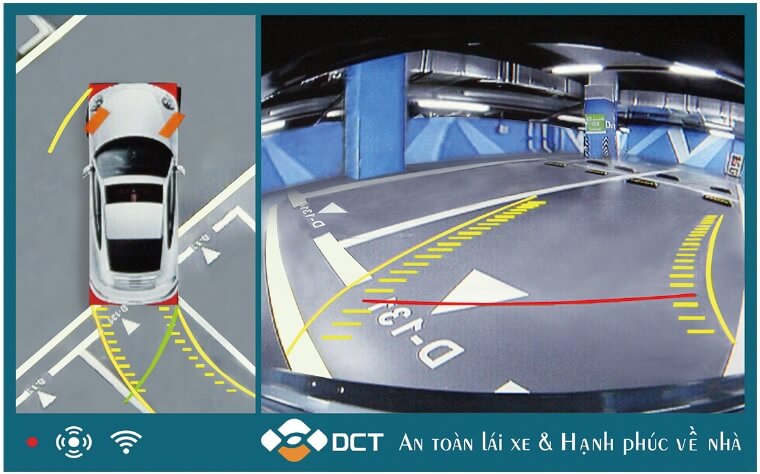 Loại bỏ mọi điểm mù toàn cảnh xung quanh xe