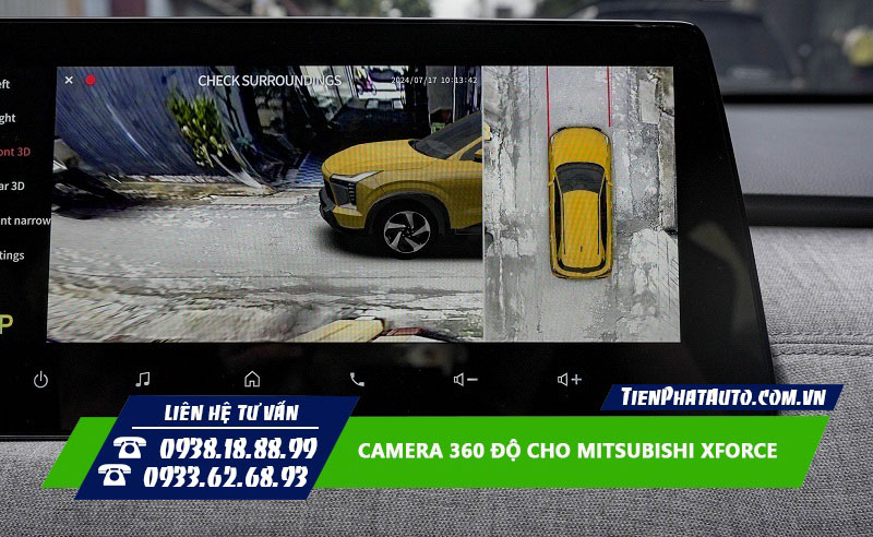 Góc nhìn 2D và 3D hỗ trợ quan sát vô cùng tiện lợi