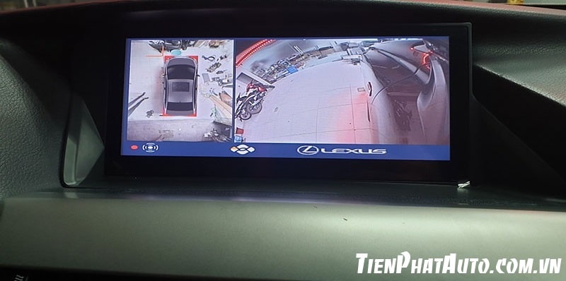 Camera 360 độ lắp cho Lexus RX350 2010 - 2015
