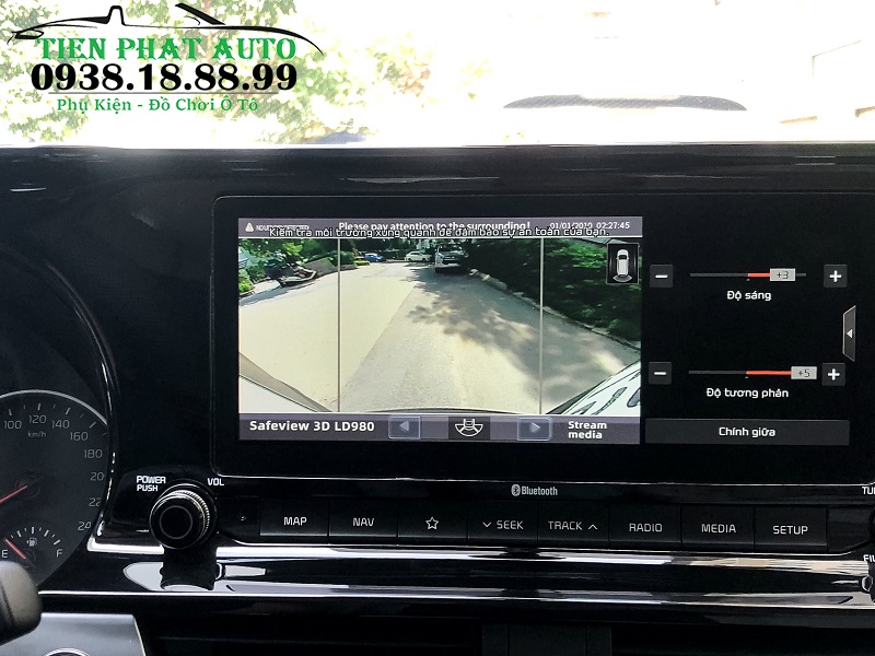 Camera 360 Safeview LD980 Cho Xe Kia Seltos Chế Độ 3D