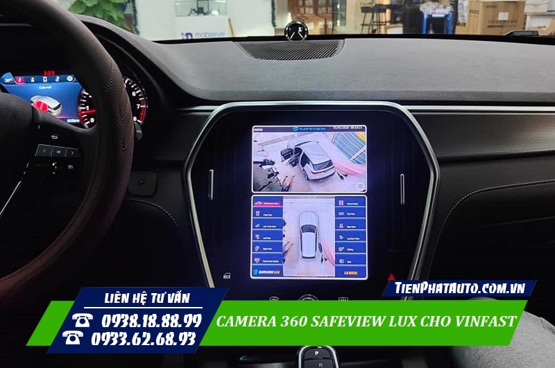 Tiến Phát Auto chuyên lắp camera 360 Safeview LUX cho Vinfast