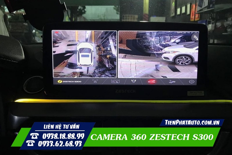 Zestech S300 chất lượng hình ảnh 3D Plus hiển thị rõ nét