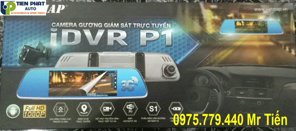 Màn hình gương đa năng vietmap iDVR P1