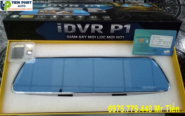 Màn hình gương đa  năng vietmap iDVR P1