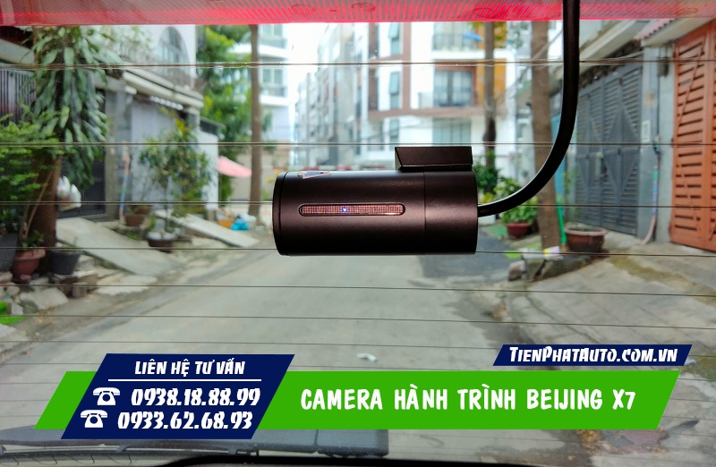 Tiến Phát Auto chuyên lắp camera hành trình cho xe Beijing X7