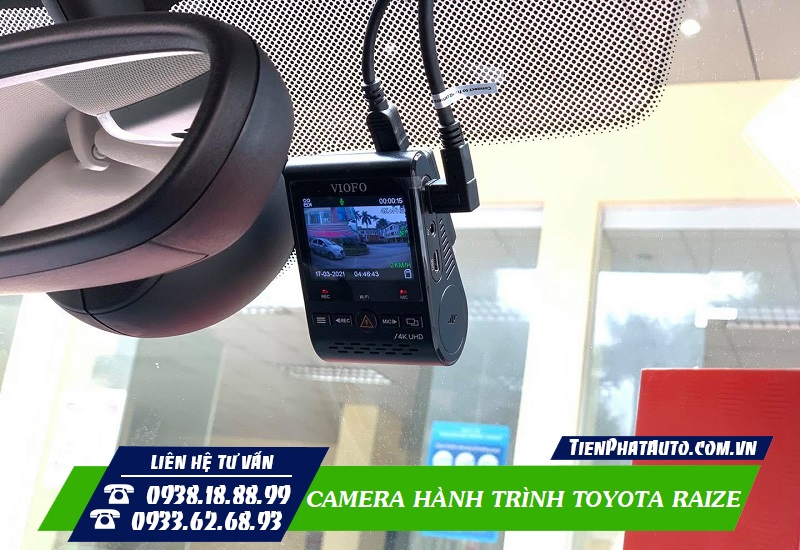 Camera hành trình giúp ghi lại các khoảnh khắc di chuyển của xe