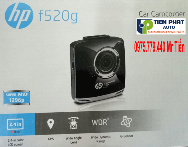 camera hành trình hp f520g