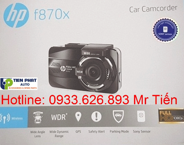 camera hanh trinh hp f870x