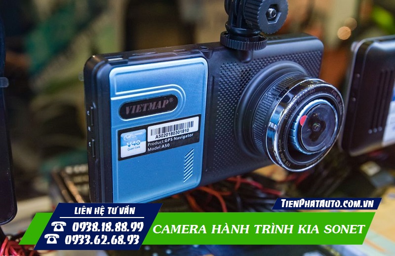 Tiến Phát Auto chuyên lắp camera hành trình cho xe Kia Sonet
