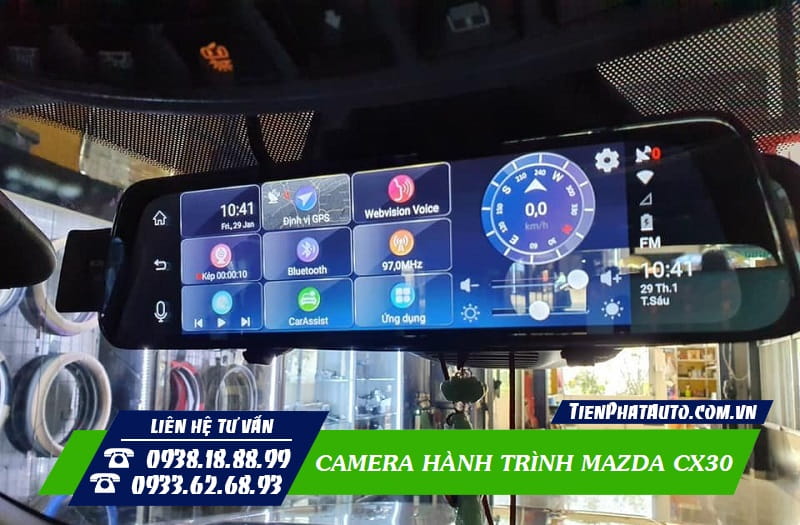 Camera hành trình còn giúp chỉ dẫn đường vô cùng tiện lợi