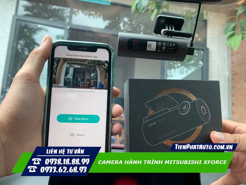Tiến Phát Auto chuyên lắp camera hành trình cho xe Mitsubishi Xforce