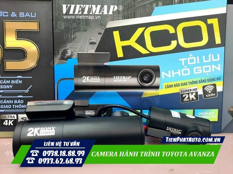 Camera hành trình là món phụ kiện cần thiết không thể thiếu trên Toyota Avanza
