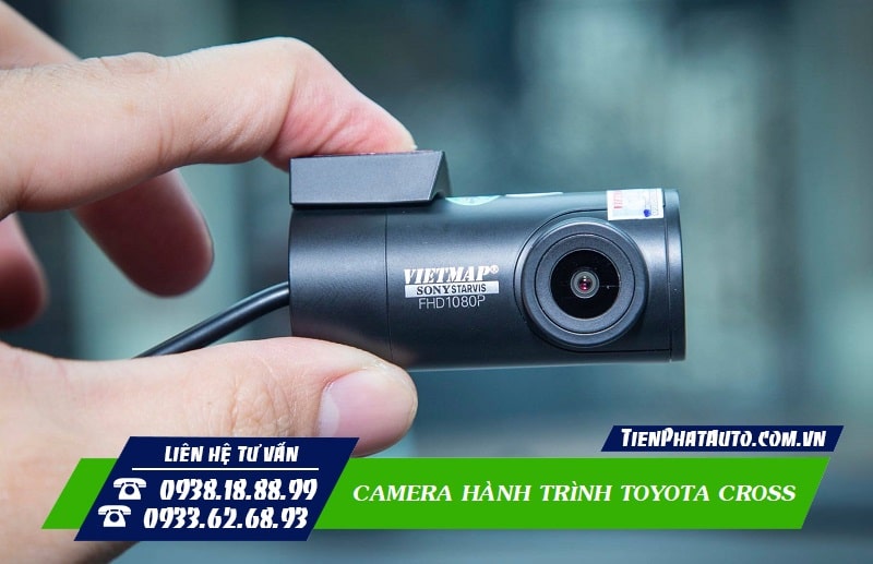 Hệ thống giúp ghi hành trình rõ nét phía trước và sau xe