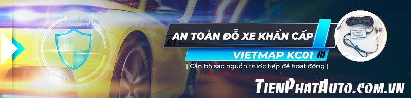 Vietmap KC01 Pro có ghi hình khẩn cấp đảm bảo an toàn