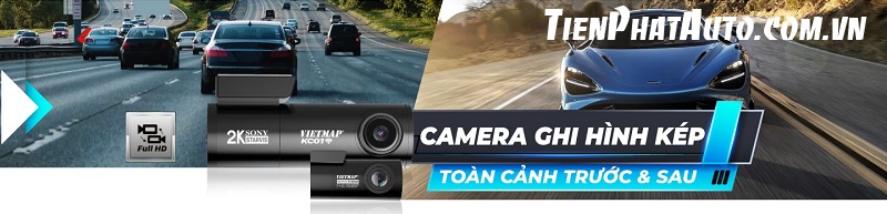 Camera hành trình Vietmap KC01 Pro CBGT ghi hình trình kép