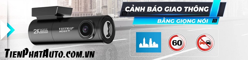 Vietmap KC01 Pro có cảnh báo giao thông bằng giọng nói