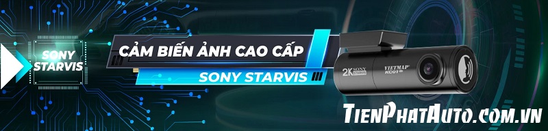 Vietmap KC01 được trang bị cảm biến hình ảnh cao cấp Sony Starvis