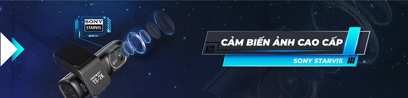 Camera hành trình Vietmap TS - 2K trang bị cảm biến Sony Starvis