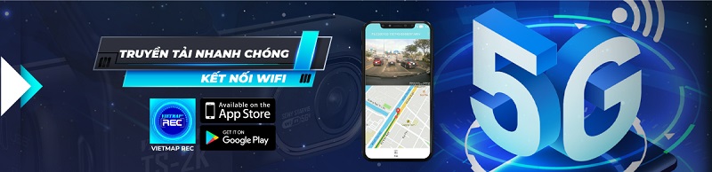 Camera hành trình Vietmap TS - 2K ghi hình rõ nét ban đêm