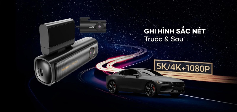 Vietmap TS-5K ghi hình trước và sau sắc nét
