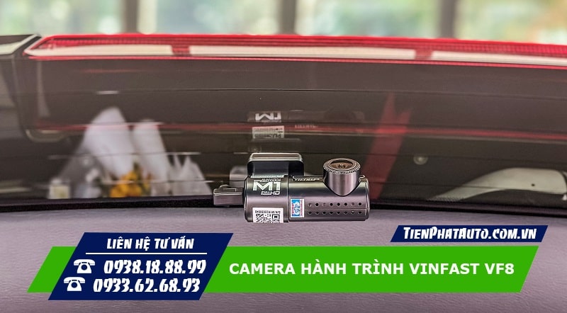 Lắp camera hành trình cho Vinfast VF8 giúp mang lại nhiều sự tiện lợi