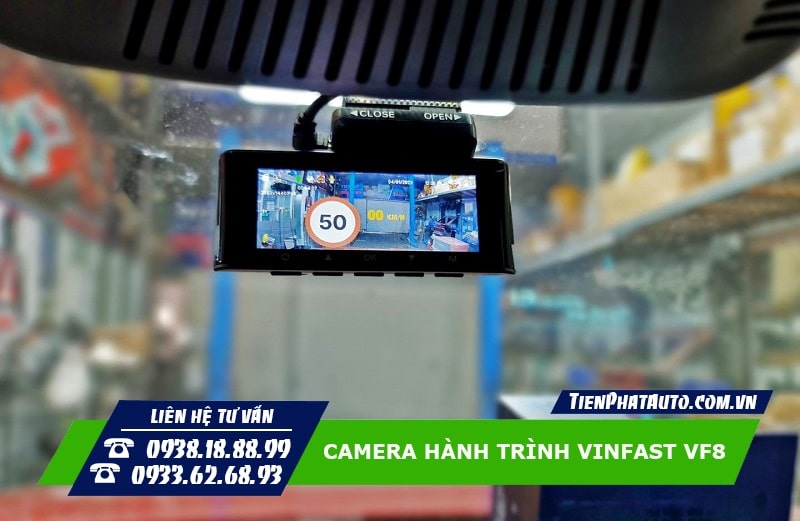 Camera hành trình hỗ trợ cảnh báo tốc bộ biển giao thông tiện lợi