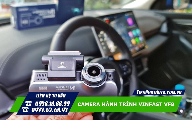 Tiến Phát Auto chuyên lắp camera hành trình cho xe Vinfast VF8