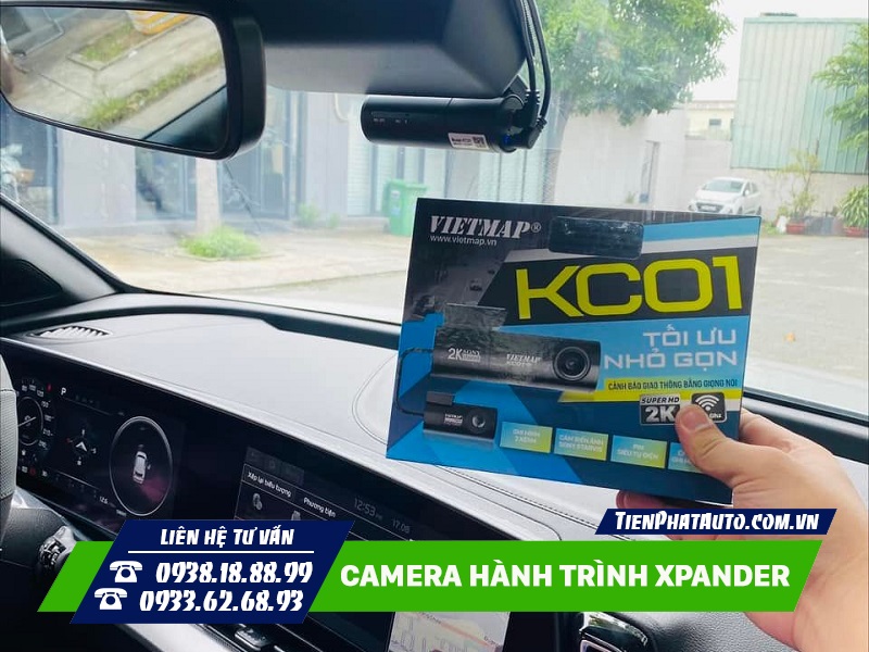 Lắp camera hành trình Xpander 2023 giúp mang lại nhiều sự tiện lợi