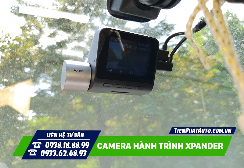 Camera hành trình Xpander 2023 là phụ kiện cần thiết không thể thiếu