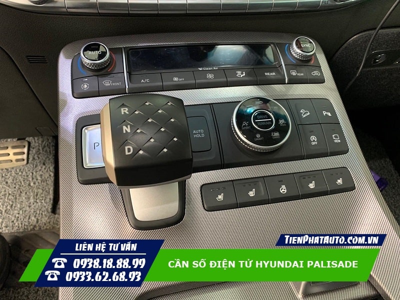 Tiến Phát Auto chuyên nâng cấp cần số điện tử các dòng xe Hyundai