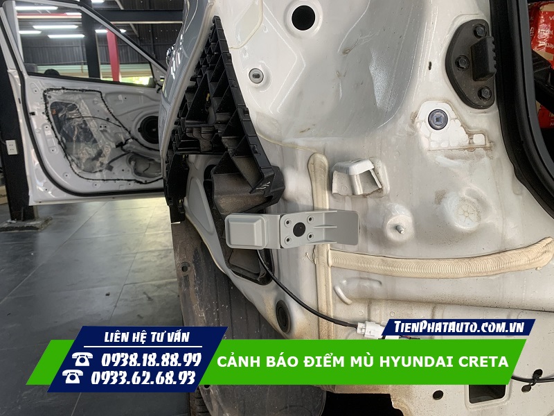 Rada giúp phát hiện phương tiện đang di chuyển ở điểm mù