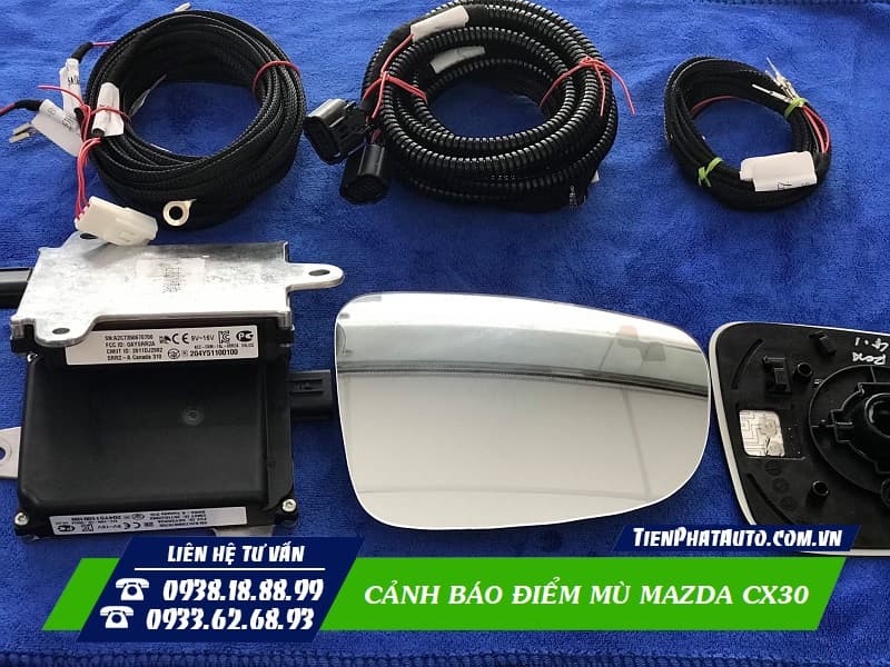 Trọn bộ cảnh báo điểm mù Mazda CX30 chuẩn hãng Mazda