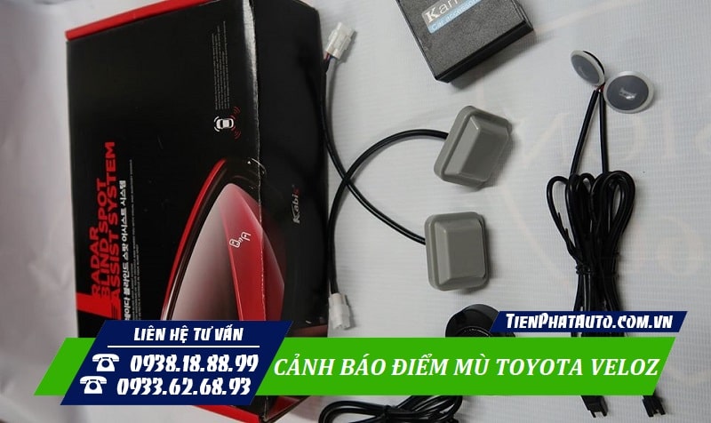 Trọn bộ cảnh báo điểm mù dành cho xe Toyota Veloz Cross 2022