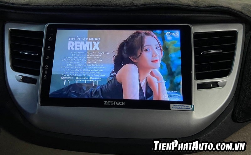 Màn hình Android giúp đáp ứng mọi nhu cầu giải trí trên xe