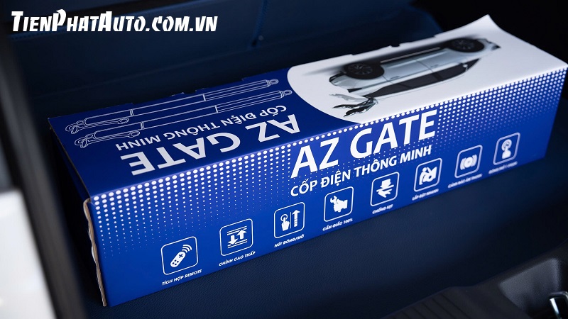 Cốp điện AZ Gate sở hữu đầy đủ các tính năng tiện dụng