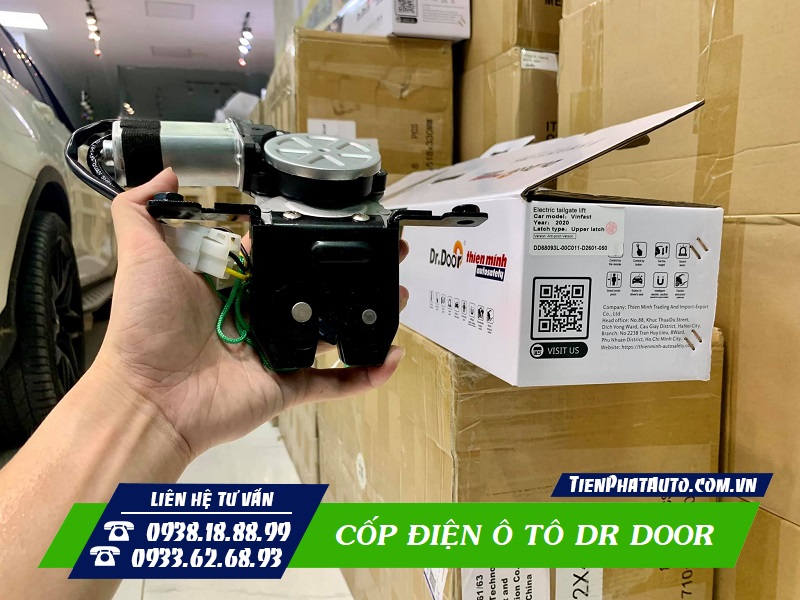 Cốp đóng nhẹ nhàng và êm ái hơn khi độ cốp điện Dr Door