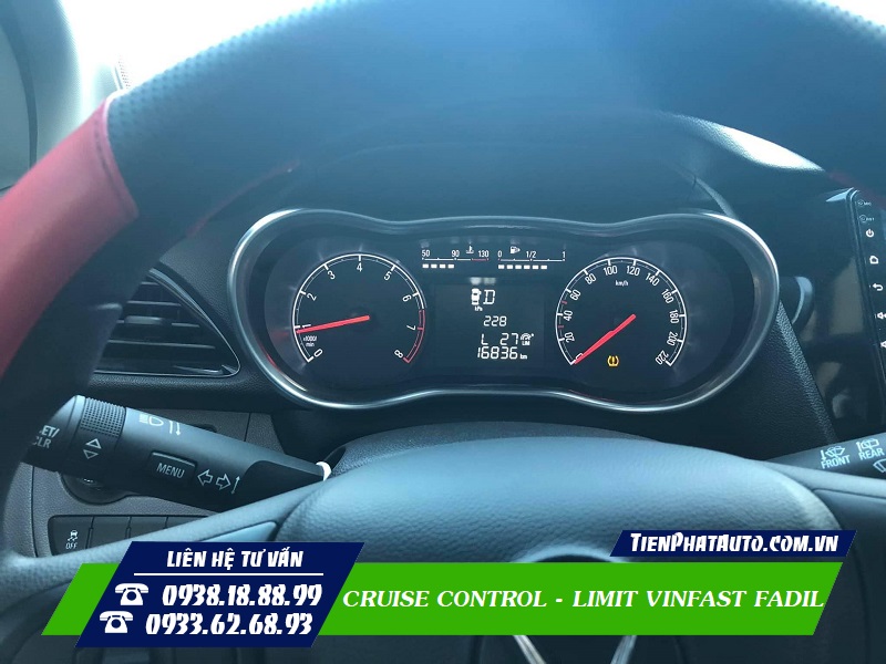 Cruise Control và Limit Speed là 2 chức năng đang bị thiết trên Vinfast Fadil