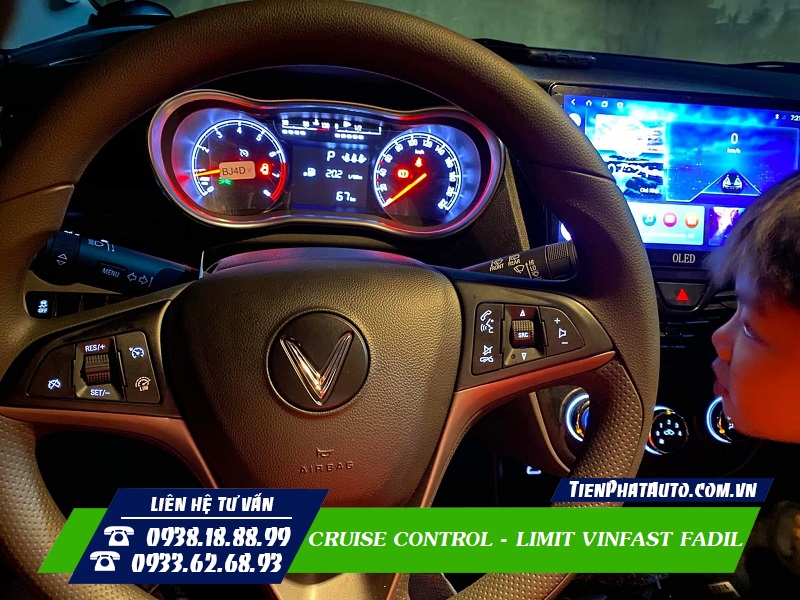 Cruise Control và Limit Speed giúp bạn có thể tự tin lái xe an toàn