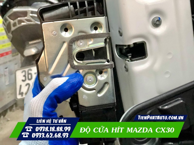 Sản phẩm cửa hít được thiết kế theo xe lắp đặt cắm giắc 100%