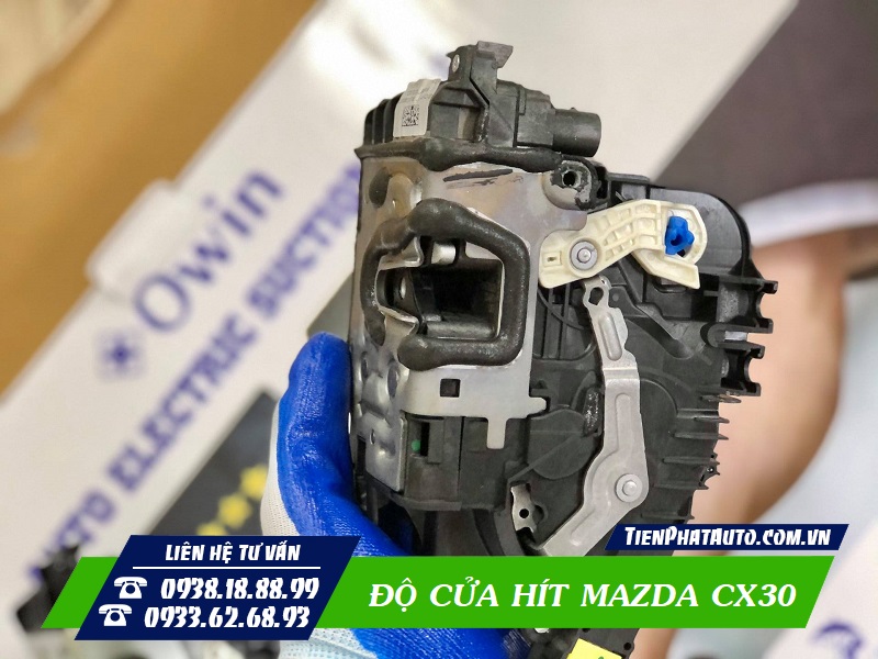 Bộ ngàm khóa cửa hít tự động dành cho xe Mazda CX30