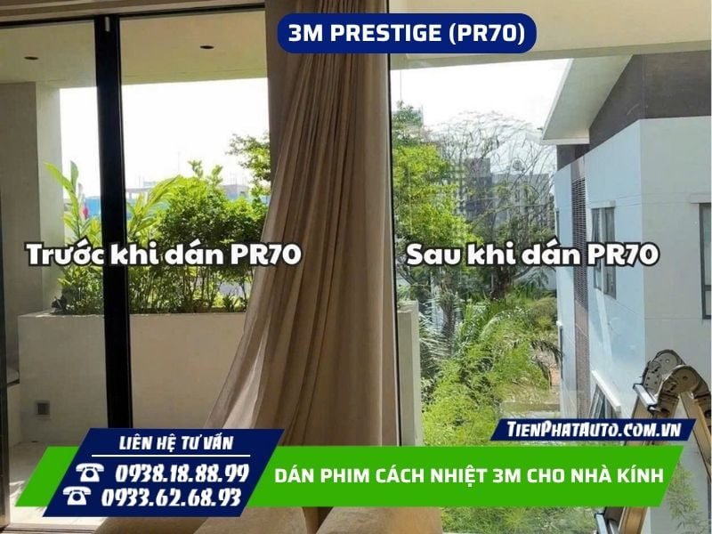 Dán phim cách nhiệt 3M ngăn tia UV lên đến 99,9% Dán phim cách nhiệt 3M ngăn tia UV lên đến 99,9%