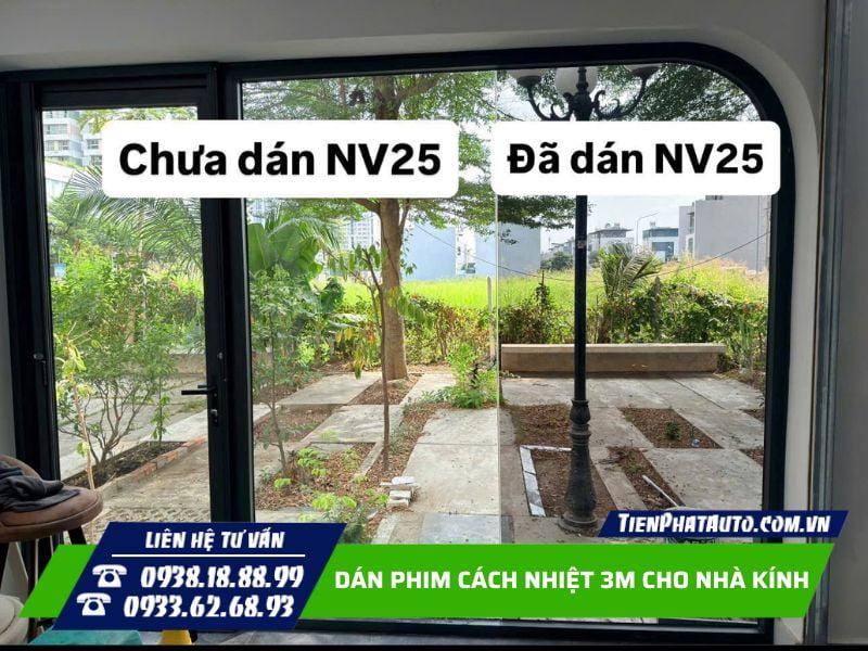 Dán phim cách nhiệt 3M bảo vệ nội thất được bền hơn Dán phim cách nhiệt 3M bảo vệ nội thất được bền hơn