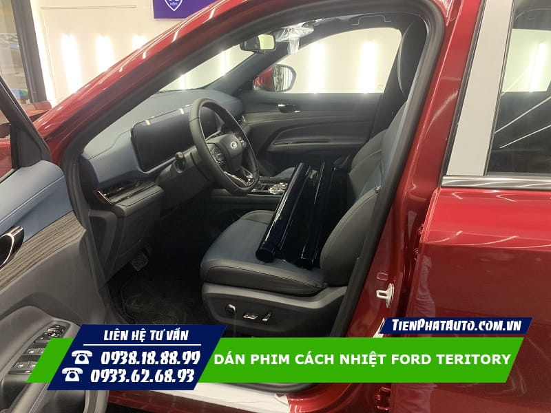 Dán phim cách nhiệt Ford Territory giúp mang lại nhiều sự tiện lợi