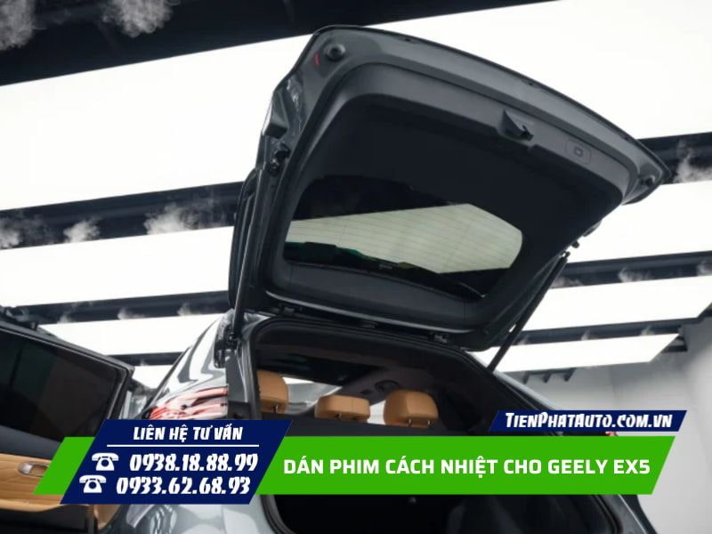 dán phim cách nhiệt kính hậu cho geely ex5 dán phim cách nhiệt kính hậu cho geely ex5
