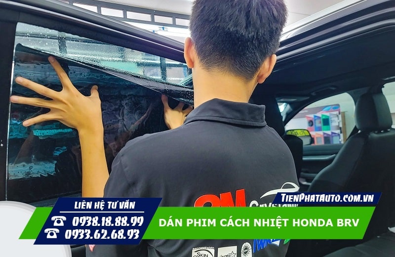 Dán phim cách nhiệt cho Honda BRV mang lại nhiều sự tiện lợi