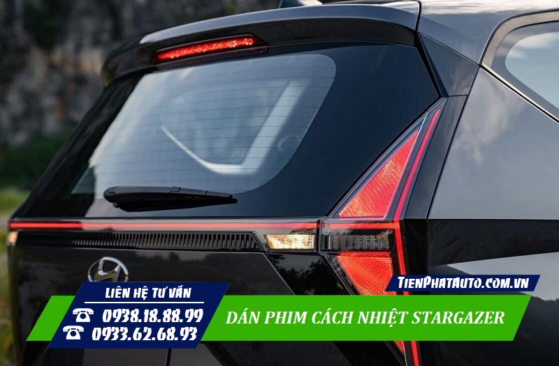 Dán phim cách nhiệt cho xe Hyundai Stargazer là phụ kiện quan trọng không thể thiếu